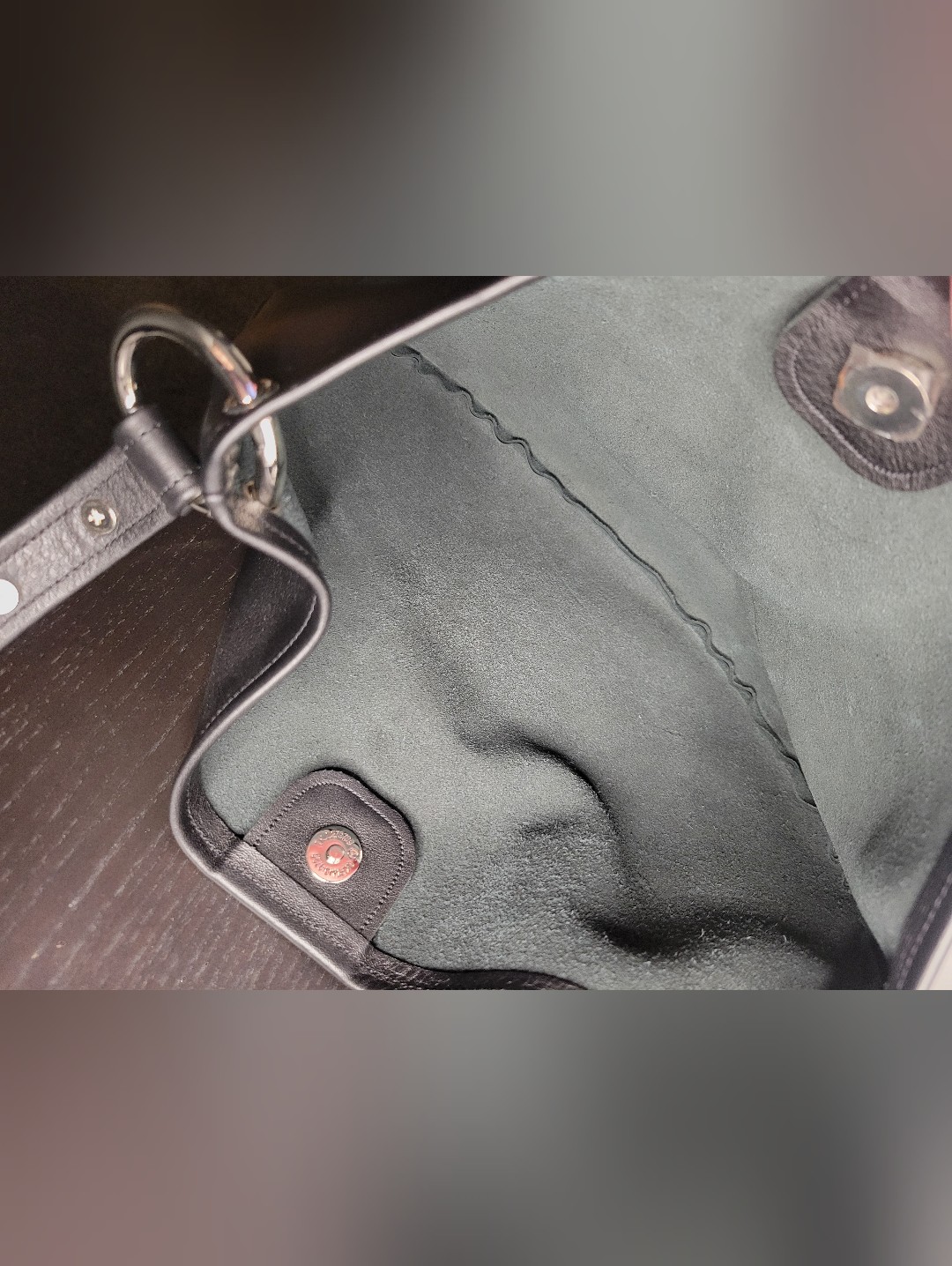Sonya Lee Francesca Small Black Leather Bag — image 3 of 7
